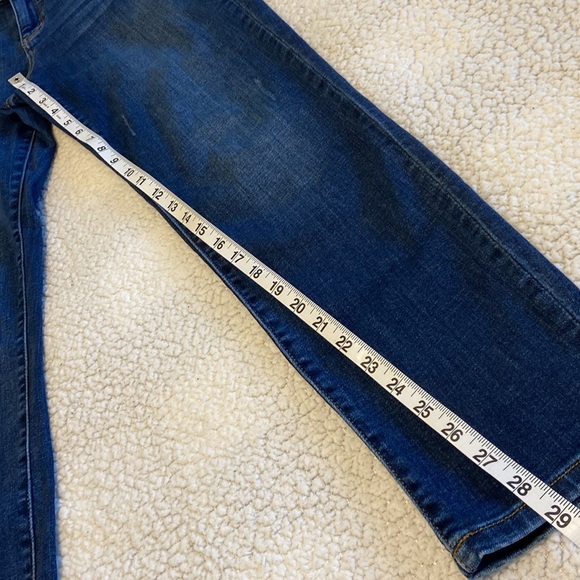 Judy Blue Los Angeles Slim Fit High Rise Dark Wash Jean Size 7/28 x 29” - Picture 10 of 12